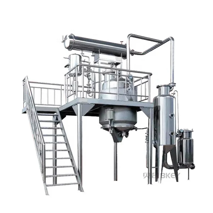 Best Price Capacity Customized Extraction Tank Hot Reflux Extraction Concentrator Oil Extractor