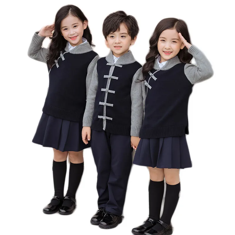 wholesale custom new models kids wear kindergarten school uniforms