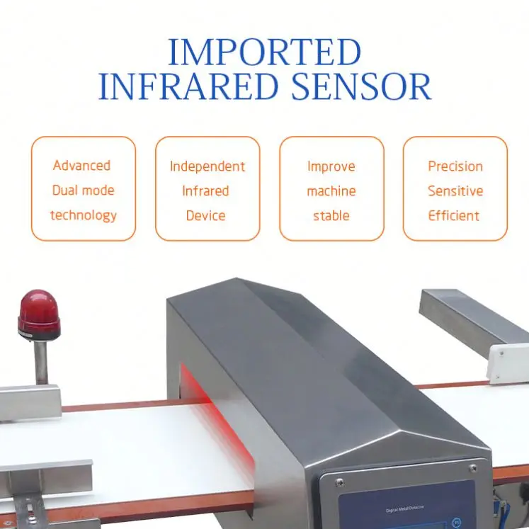 High Quality Check Weigher And Metal Detector Machinefood Scanner Metal Detector Combination