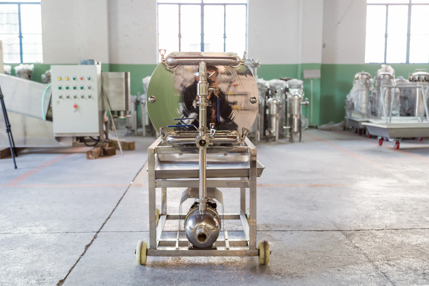 Small Capacity Fine SS304 Filter Press For Palm Oil