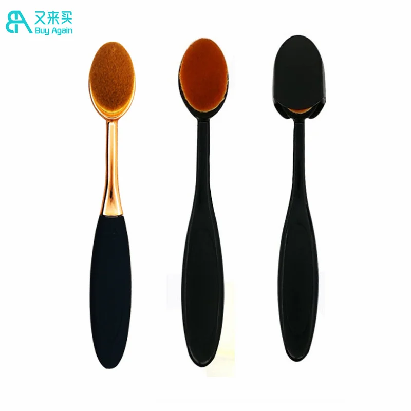 brush soft oval toothbrush oval foundation brush make up toothbrushes oval makeup brushes