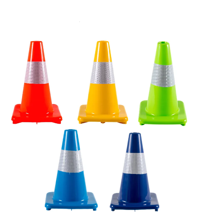 PVC  reflective cone 30cm~ 70cm road cone reflective warning cone barrel