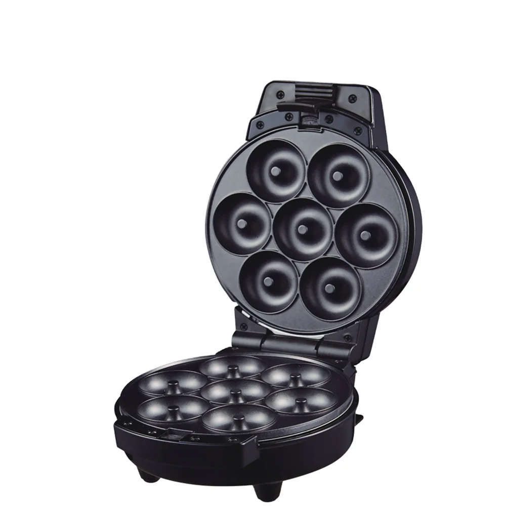 DSP Portable 600W Mini Donut Maker with 2 Plates Biscuit Making Machine Detachable Donut and Biscuit Maker