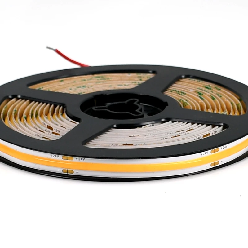 New Dam Type COB LED Tape Accent Lighting Single Color 12 24V 420leds COB LED Strip for Indoor Outdoor