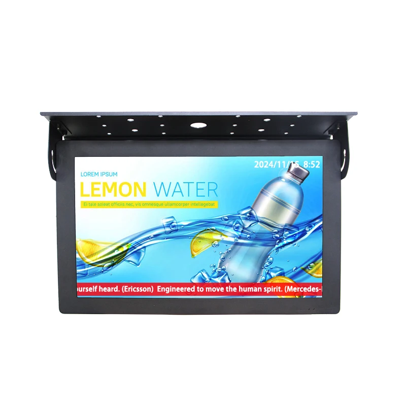 Bus Advertising display 21.5 inch 32 inch wifi Media player 4G android bus lcd signage