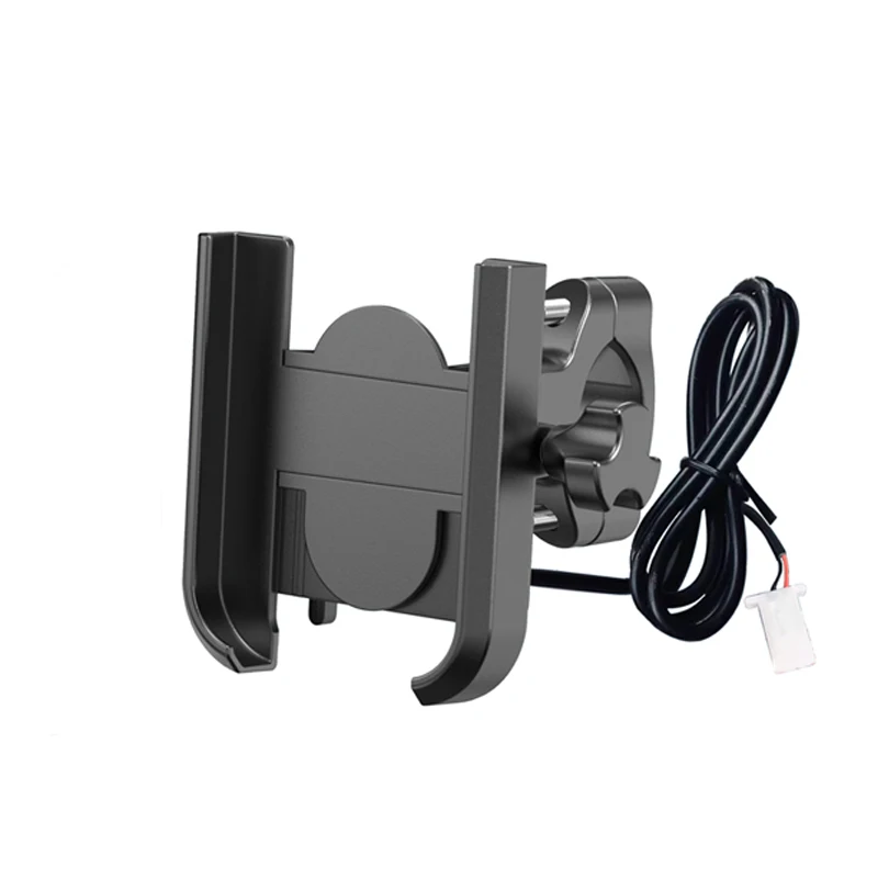 Wholesale Products Aluminum Alloy Mobile Electric Motorcycle Phone 7.9*7.8*5-9.5Cm Motorcycle Mobile Phone Holder Waterproof