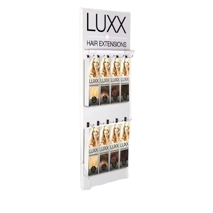 Acrylic Wig Display Stand Custom Hair Extension Bundle Display Rack Human Hair Display Furniture