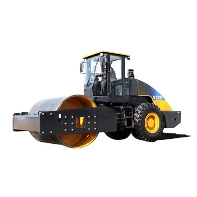 Official 10T Full Hydraulic Single Drum Vibration Road Roller Sr26