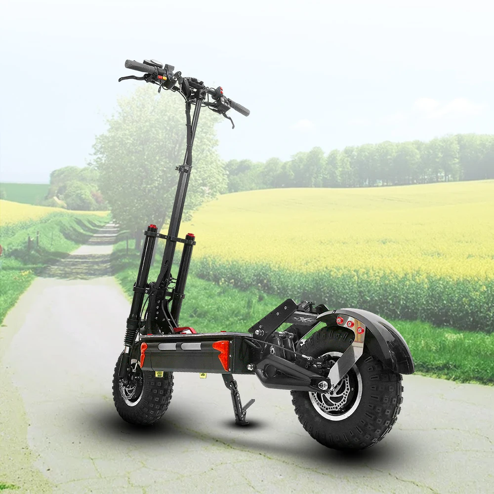 2021 New Big Wheel Electric Scooter 100km/h Speed Electric Scooter Long Range 125KM 7000W 72V E-scooters With 50Ah Battery