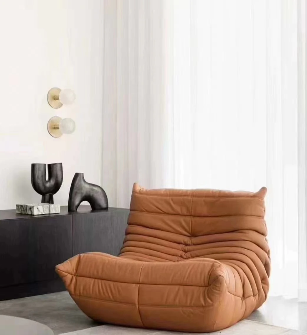 
sofa lazy bean bag European style 2020 new design PU leather living room bedroom villa home 