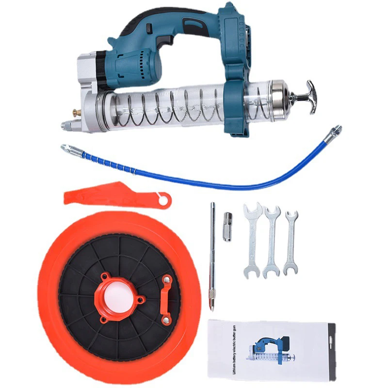 Excavator Grease Gun 21V electric High-pressure electric grease gun General model grease pump
