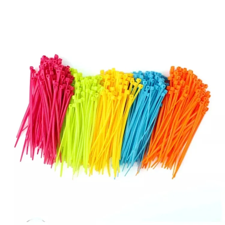 4.8x200mm China factory wholesale custom production of various high quality nylon cable ties