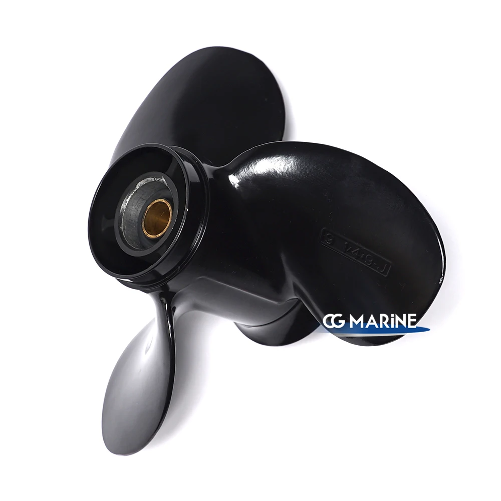 CG MARINE 14 tooth slpine 9 1/4 x9 marine propellers use for  683-45945-00-EL1 outboard motor spare parts