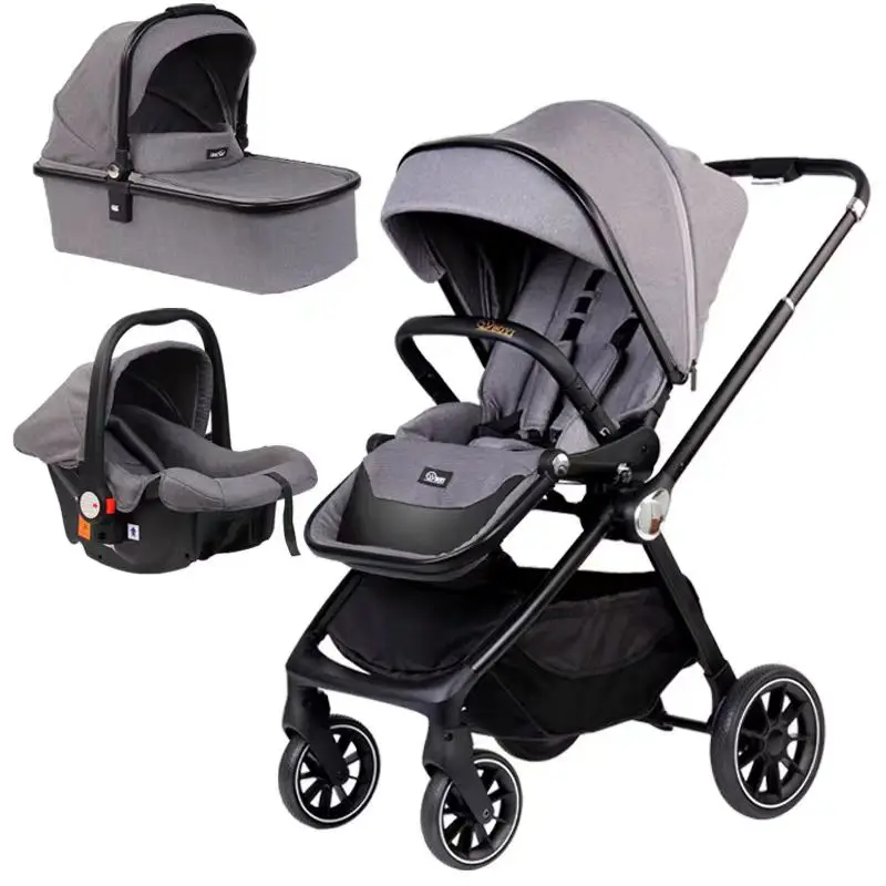Multifunction Light Weight Baby Stroller Baby Carriage Walker Comfortable Baby Stroller And Car Seat For New Born