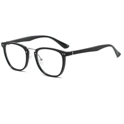 Wholesale high quality TR frame clear glasses men women fashion spring hinge blue light protection computer optical eyeglasses
