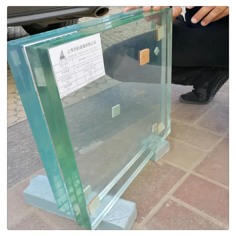 40mm Thick Tempered Shatterproof Laminated Glass Price For Stairs