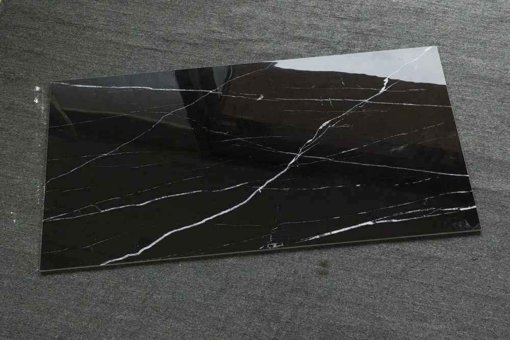 
Glossy Dark marble look 1200x600 mm polished glazed porcelain floor tiles 
