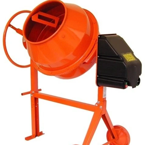 Portable Electric Concrete Cement Mixer Barrow Machine Mixing Mortar, Stucco and Seeds