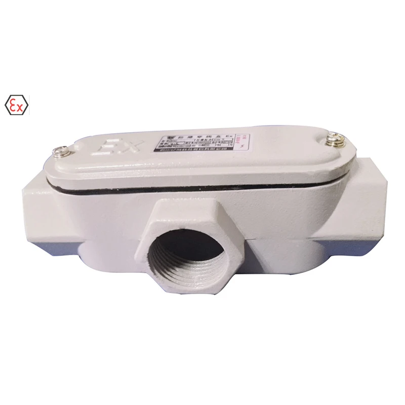 petroleum gas iron stainless steel aluminum wire connect aluminum threading box explosion-proof conduit terminal junction box