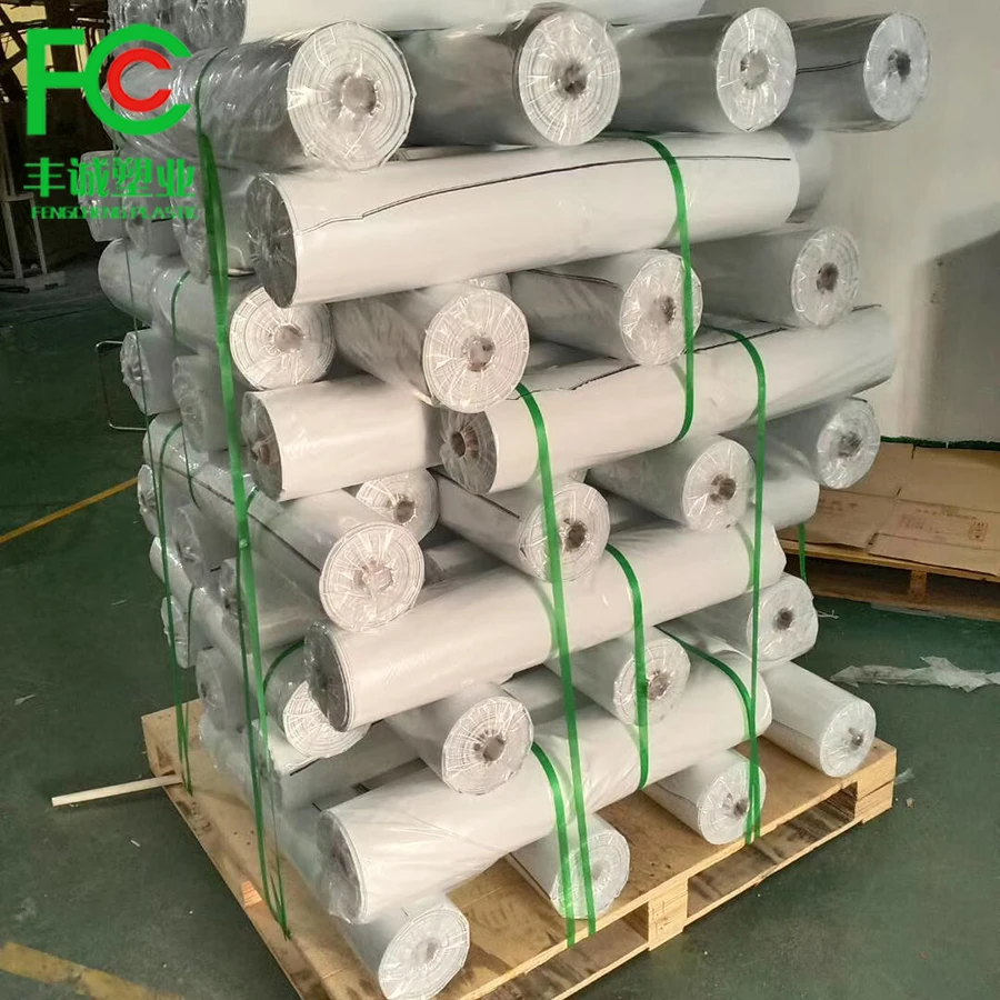 Agricultural greenhouse 12m 250micron premium silo sheeting white/black panda film for mushroom