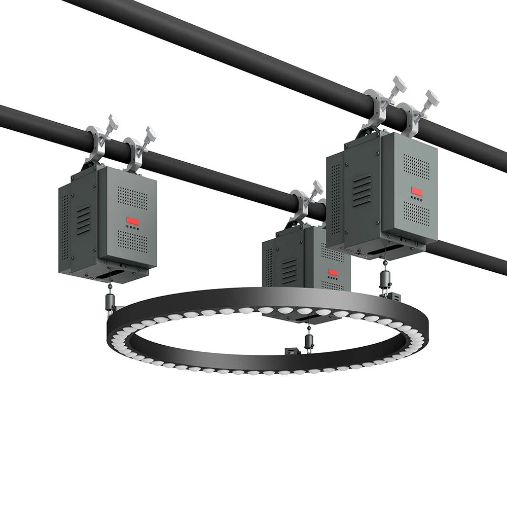 Диаметр 1 2 м кольцо луча с 54 шт. RGBW светодиодная кинетическая система освещения двигатель DMX для ночного клуба сценическое шоу
