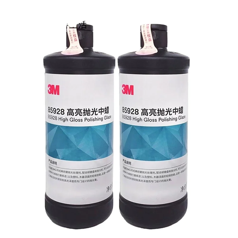 3M 85928 High Gloss Auto Care Medium Paint Surface Moderate Scratch Aperture Oxide Layer Grinding Polishing Liquid Wax for Car