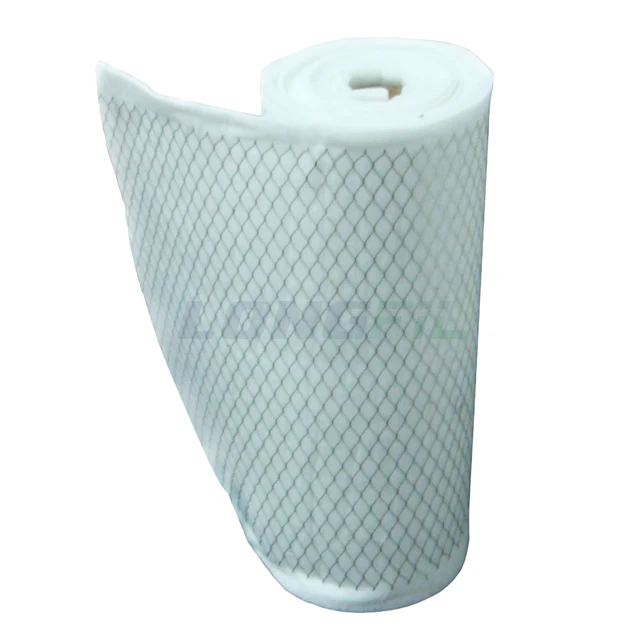 Blend Cotton Synthetic HVAC Filtration Economic Laminated Expanded Mesh Pre-filter G4 MERV8 Air Filter Media Roll