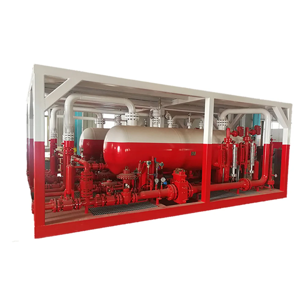 Mobile Well Test and Metering Equipment Three Phase Test Centrifugal Separator