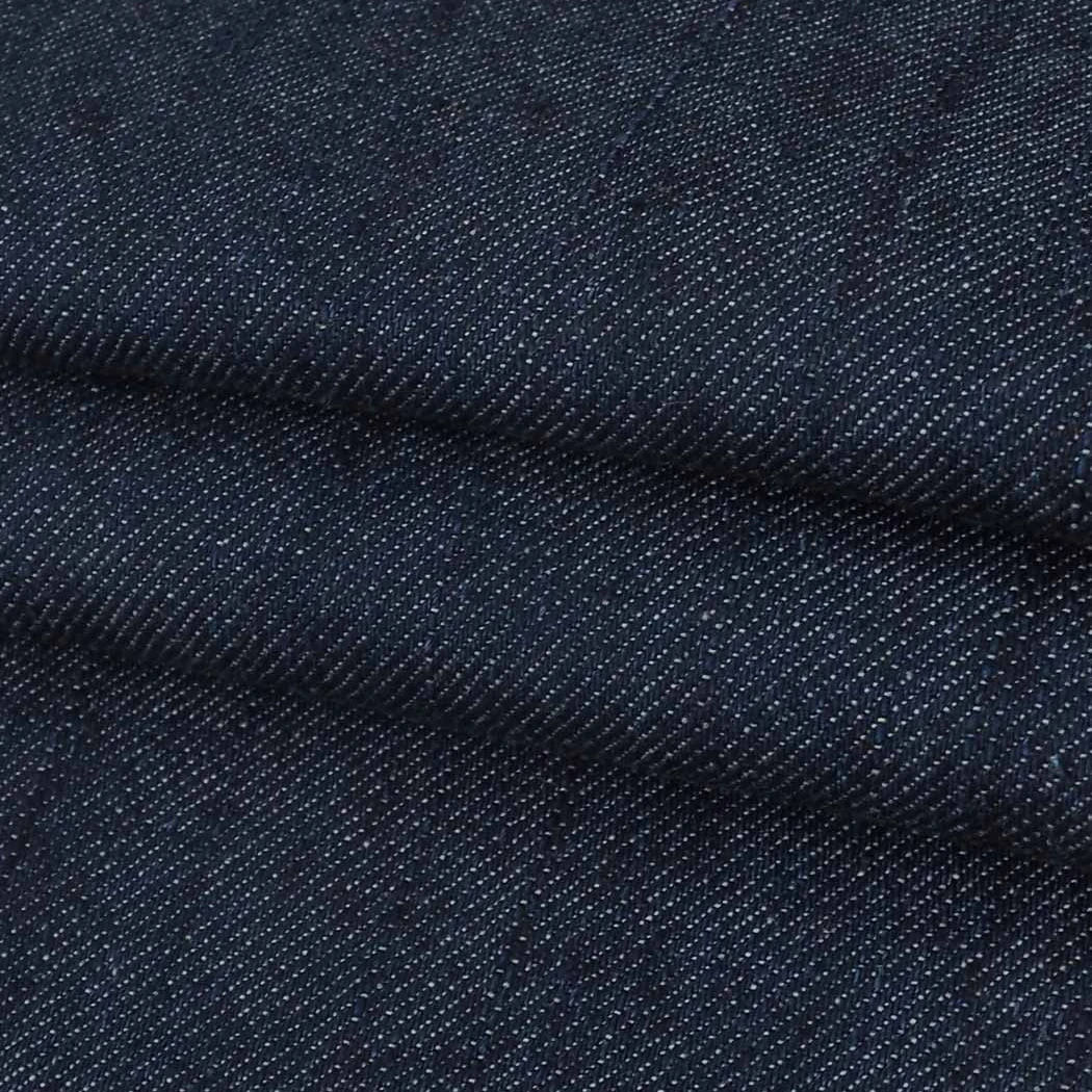 GH4528D-G01 Customize Sustainable Denim Heavy Hemp Organic Cotton Stretch Twill Fabric Wholesale Price