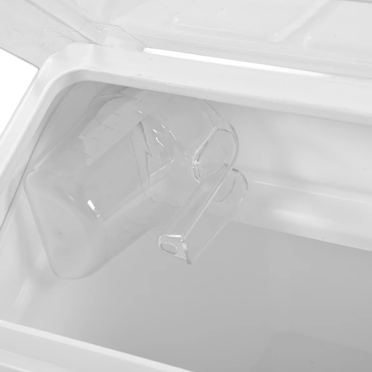 47L Bakery Supplies Plastic PP Sugar Cereal Food Storage Desktop Shelf Ingredient Flour Bin with Scoop