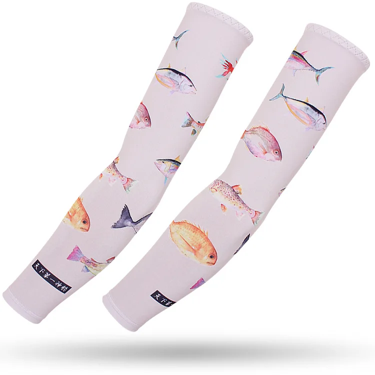 Viscose fiber sun-protection oversleeves Outdoor riding  tattoo men and women arm guard driving arm sleeve fishing oversleeve