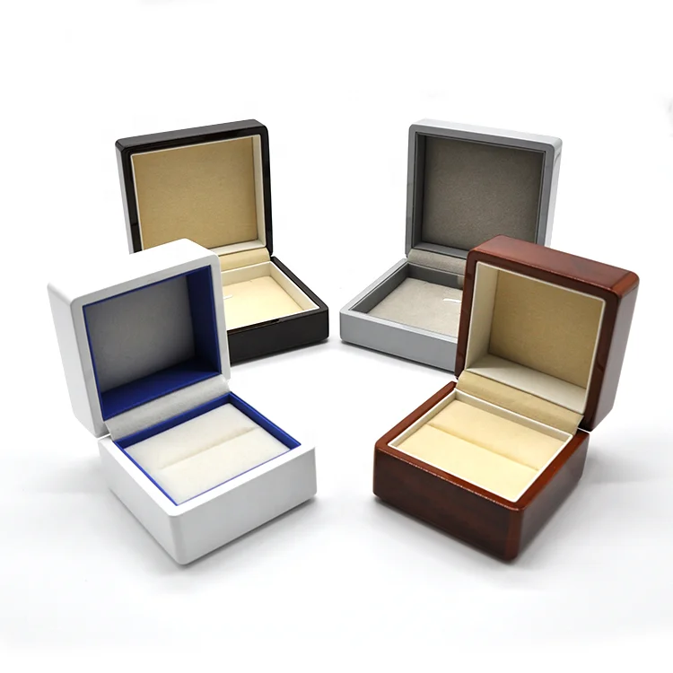 2020 Hot Sale Paper Jewelry Bracelet Earring Necklace Ring Box Gift Packaging Case Jewelry Box For Wedding