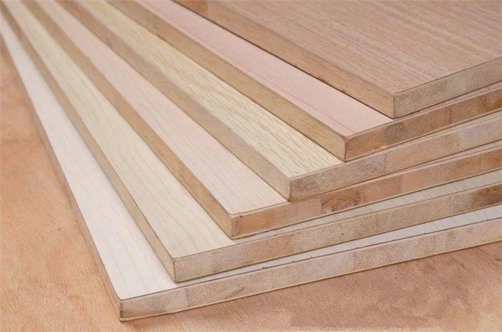 19m 1220x2440 Melamine Okoume Pine Block Board Timber Boards Use for Furniture
