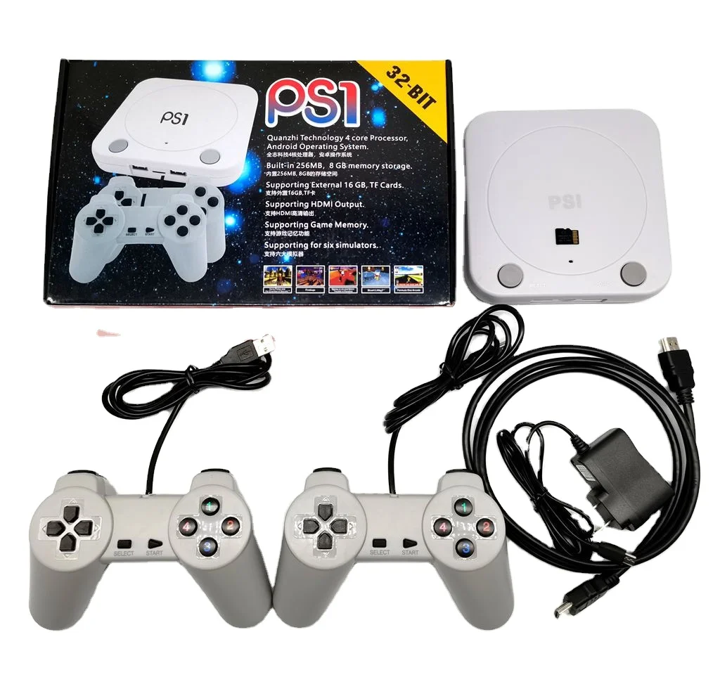
Wholesale 32-bit TV support TF card HD handheld game PS1 Video game console 