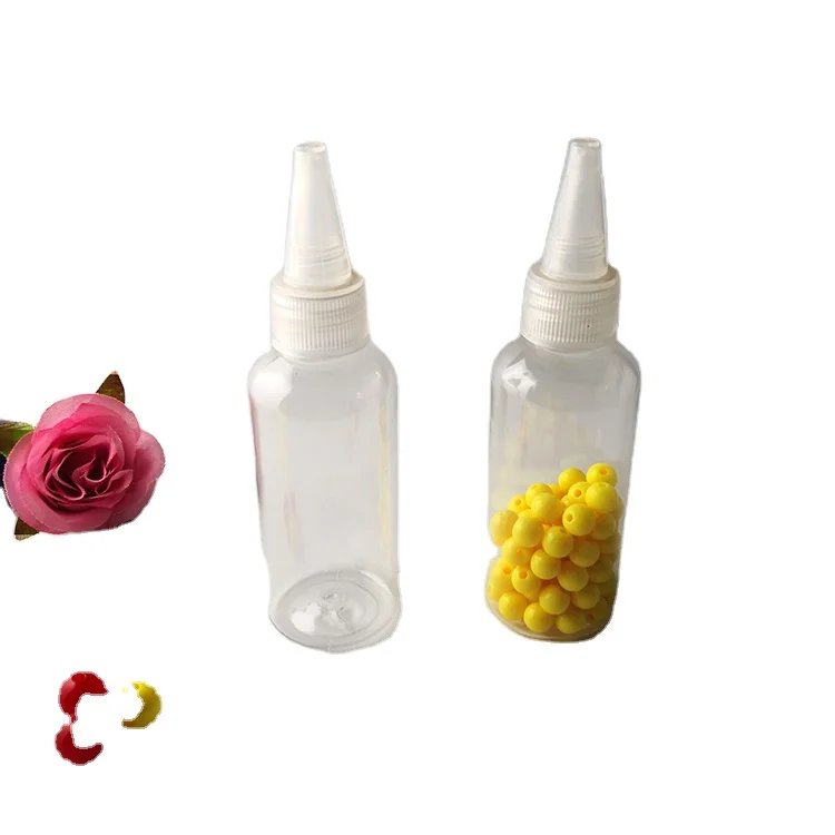 Высококачественный выдавливаемый прозрачный наконечник, клей, мягкая пластиковая эмульсионная Пипетка для дозирования пигмента, пробная трубка для бутылки с пигментом