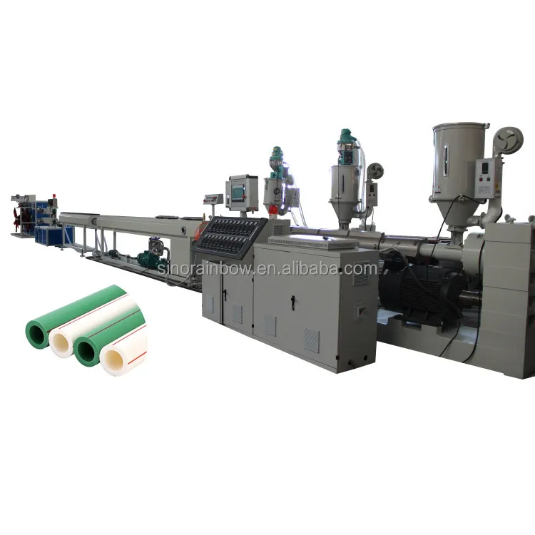 Plastic PE PPR Water Pipe Extrusion Manufacturing Machine