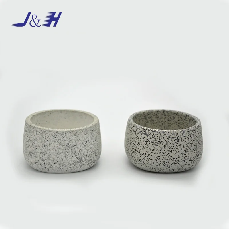 Home Decorative Modern   cement country style candle holder