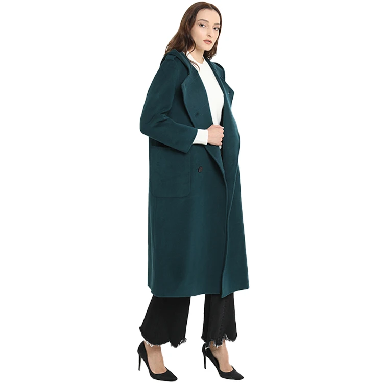 2020 Women fashion long wool coat for women manufacturer