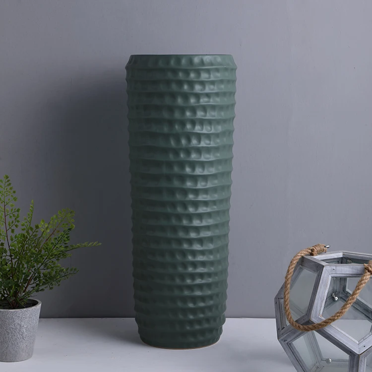 Top sale wedding vase decoration custom matt large flower vase set porcelain for home decor