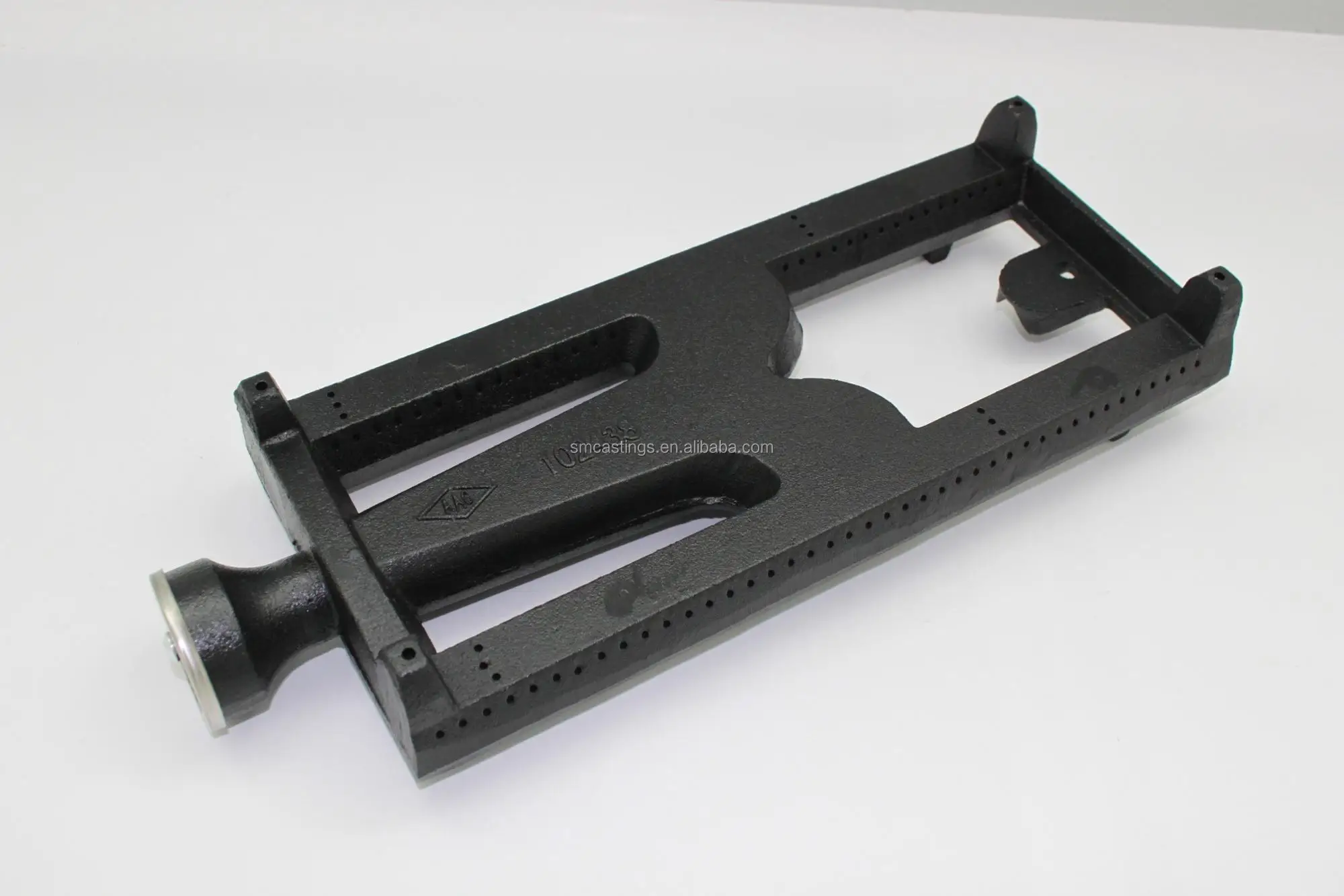 
H type cast iron gas burner with enamel finished 