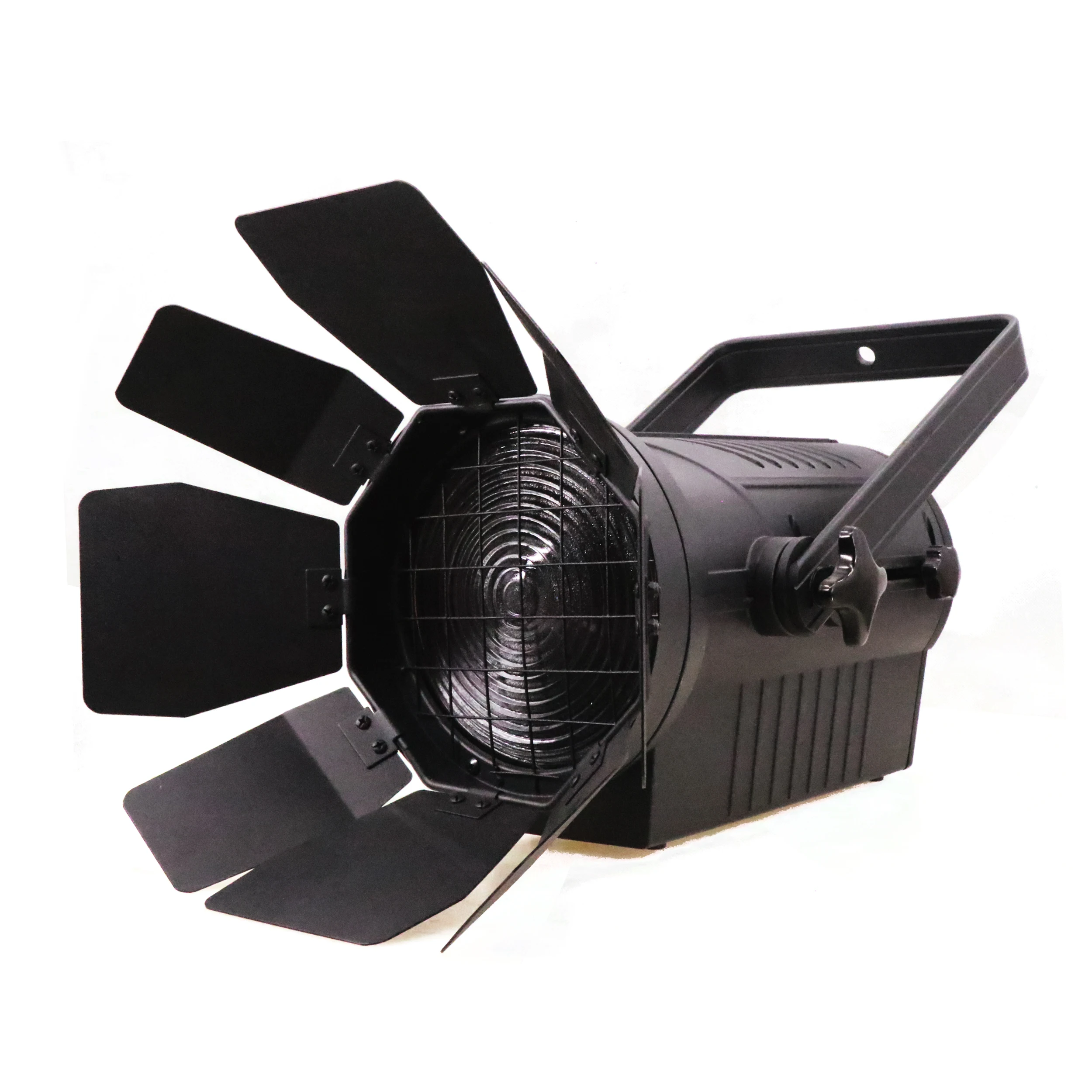 High Power Small Television Led Lighting 200W Cob White Led Fresnel Light Spotlight