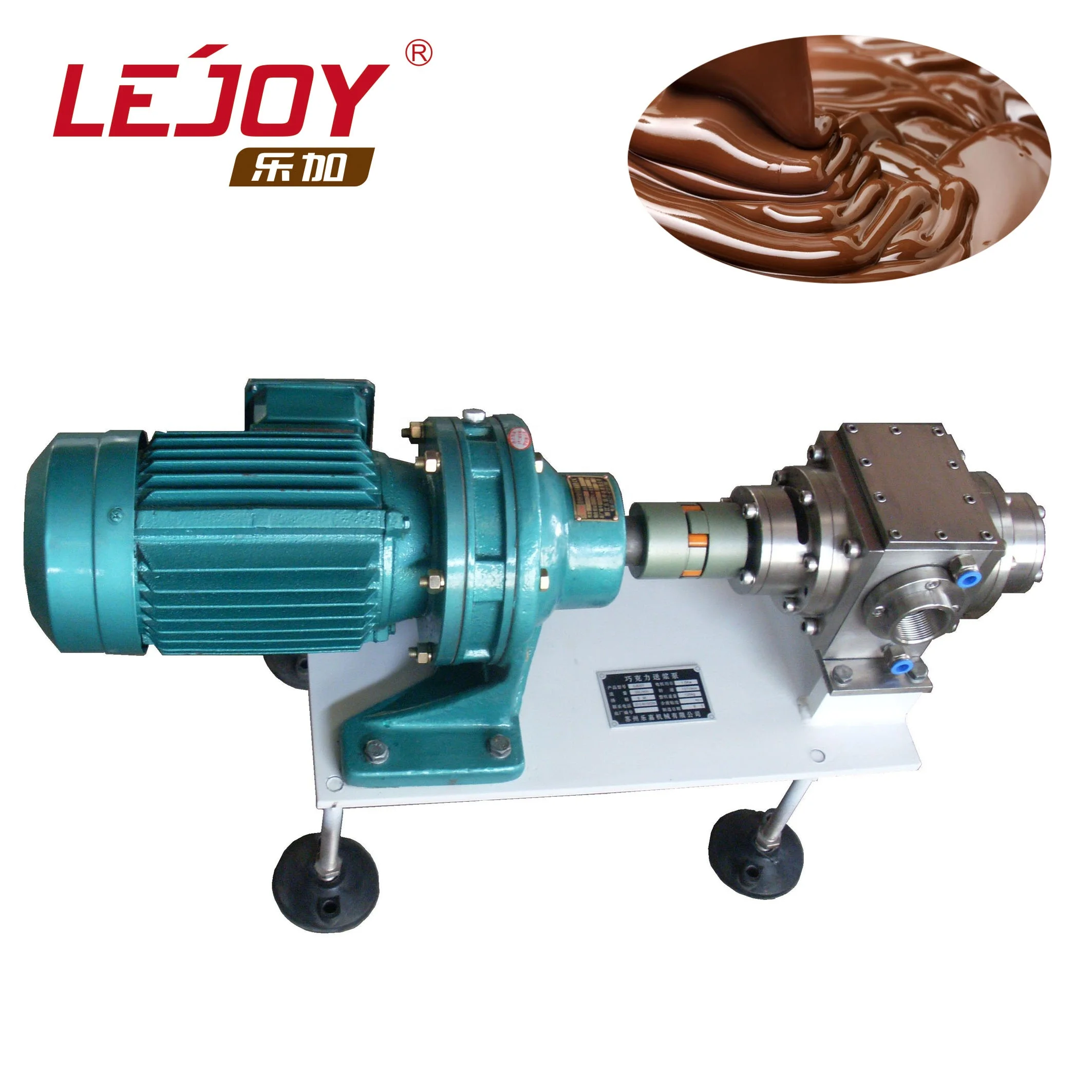 SJB Chocolate Delivery Pump Conveying And Pumping Of Chocolate Pastes