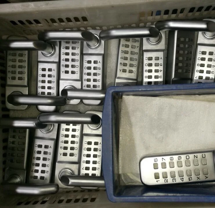 Mechanical keyless  combination  code door lock  G026 digital glass door lock with  handle no power