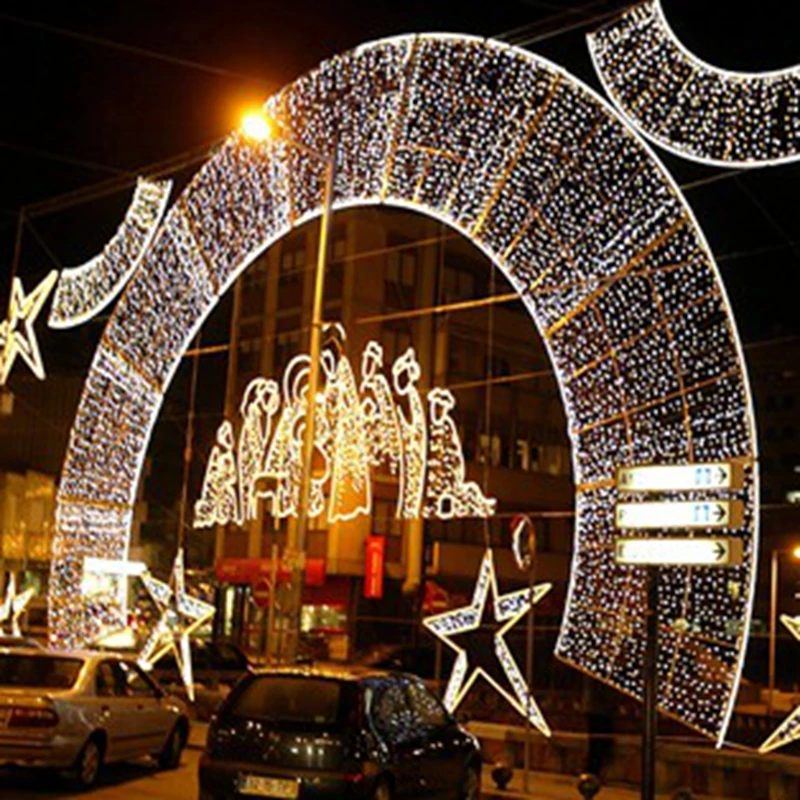 Christmas Led decorative Lights 3d motif light archway