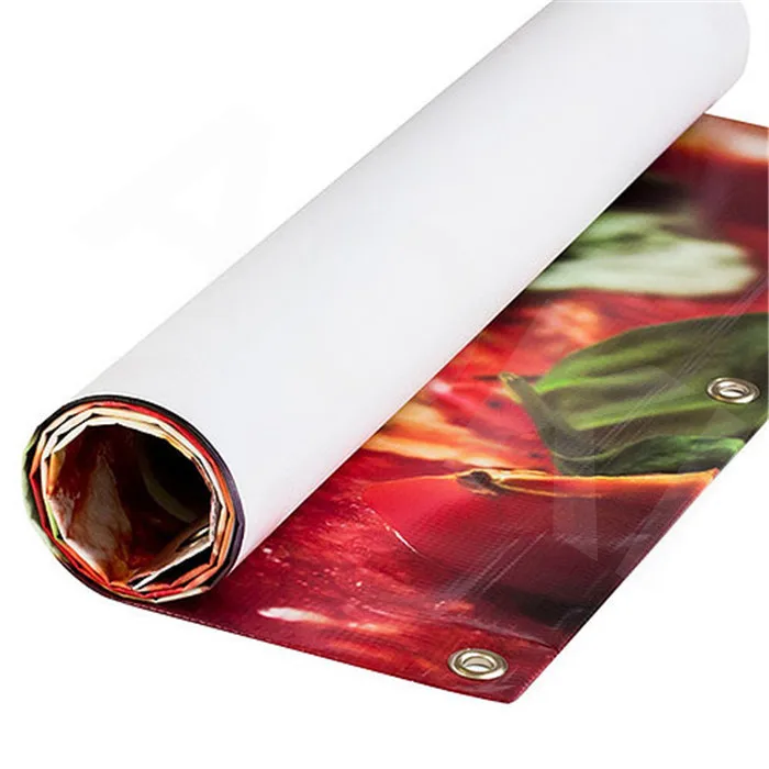 Outdoor Wall Advertising PVC Vinyl Banner Viny Signs Banner Printing Material pvc