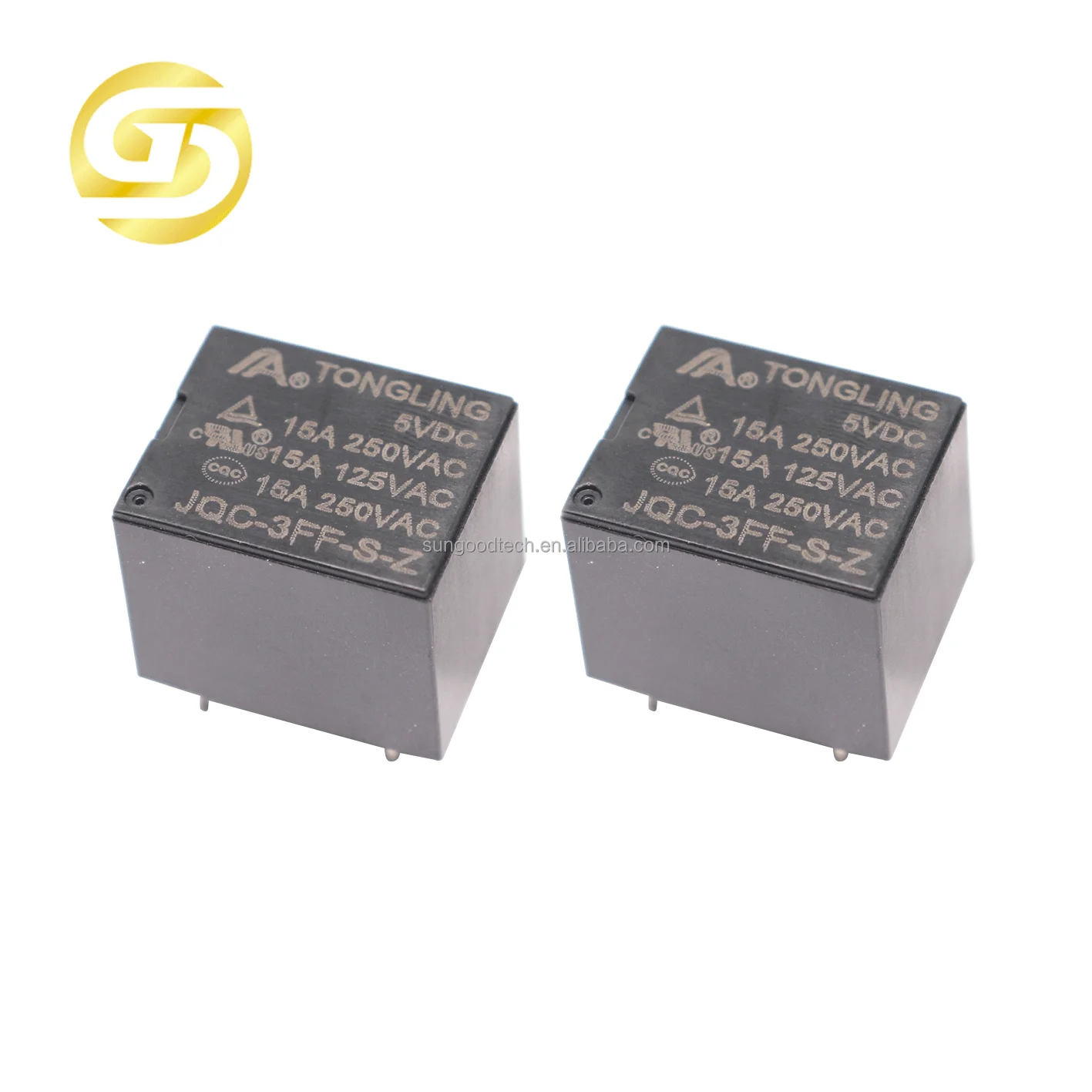 New and Original TONGLING Relay JQC-3FF-S-Z 24V 24VDC 5-PIN15A/250VAC 15A/125VAC