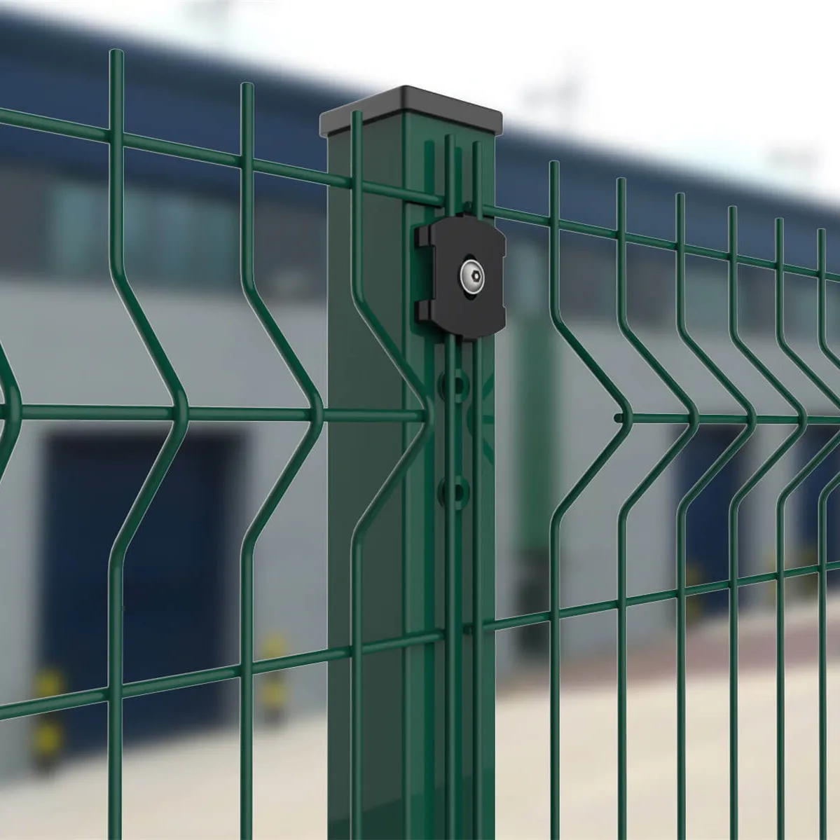 
Green Welded Wire Mesh Fence Panel/v Wire Mesh Fencing/3d Welded Curvy Fence 