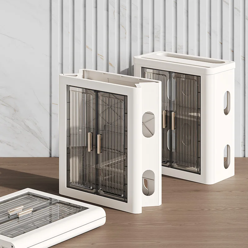 XJH Modem Wall Mount Plastic Wifi Storage Box Wall Mount Wifi Router Box Hider Decorative Router Storage Box