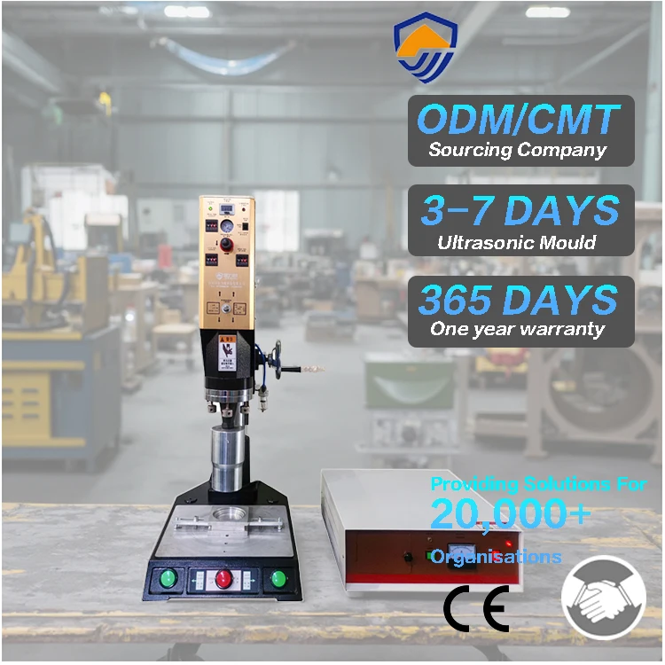 Factory direct sales Cf Cards automatic frequency tracking new 220V ultrasonic plastic welding machine 15KHz ABS casing weld ABS