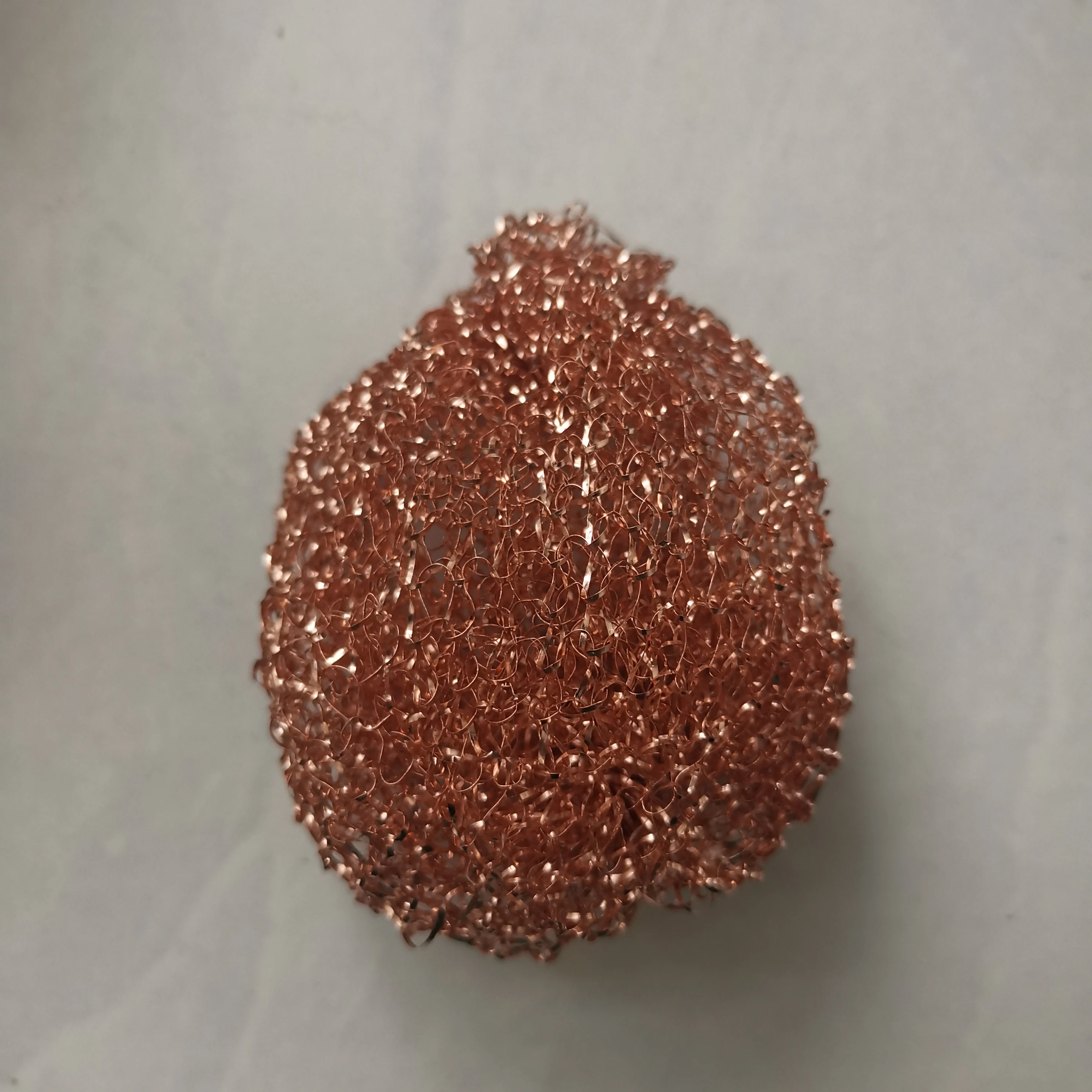 pure copper wire mesh scourer